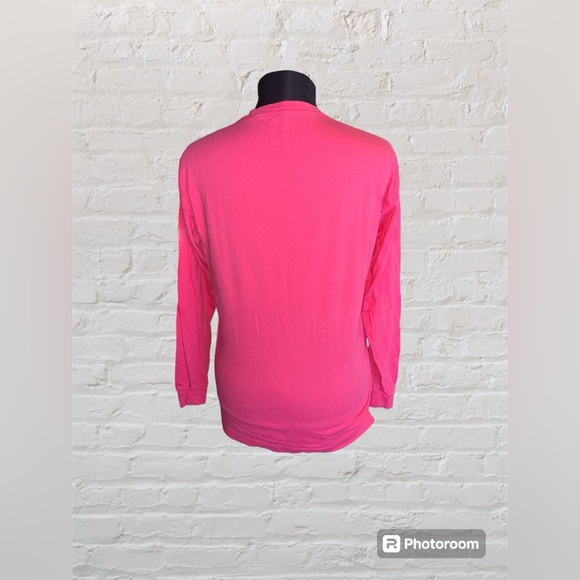 PINK By Victoria’s Secret Pink Long Sleeve Campus Tee Size XS - Picture 2 of 4
